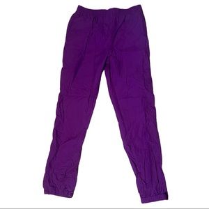 Men's Purple Lightweight Drawstring Pants